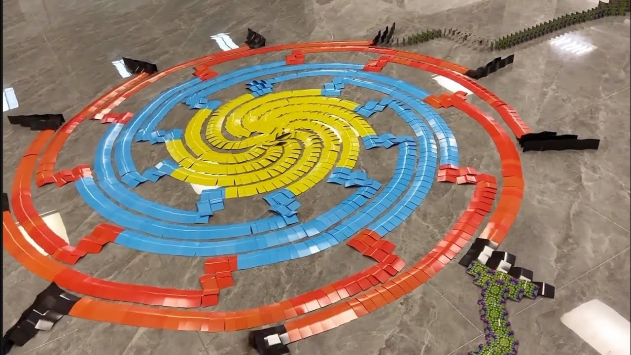 WORLDS BEST domino setup?!