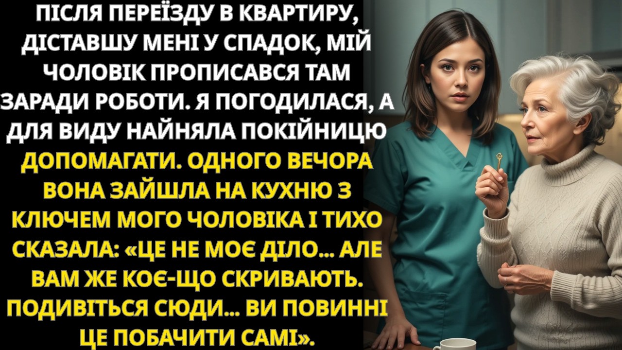 Літня домробітниця показала ключ «Ваш чоловік щось приховує» Ви маєте це побачити