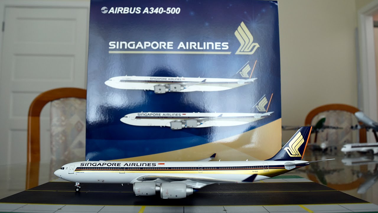 JC Wings 1:200 Singapore Airlines A340-500 