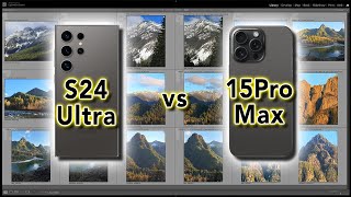 Samsung S24 Ultra vs iPhone 15 Pro Max (Photography Comparison) by ZJ Michaels 3,327 views 3 months ago 14 minutes, 41 seconds