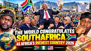 NIGERIANS REACT IN SHOCK AS SOUTH AFRICA 🇿🇦 RANKS AFRICA'S RICHEST COUNTRY. News