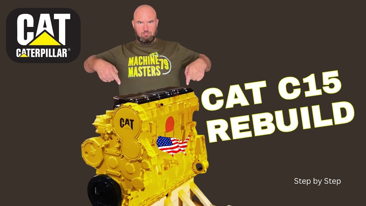 Caterpillar C15 BXS – Full Engine Rebuild Step by Step