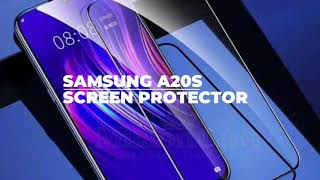 Samsung a20s Screen Protector (9h tempered glass )