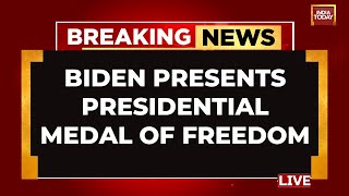 Live | Joe Biden Presents Presidential Medal Of Freedom Those Who Have Made Exemplary Contributions