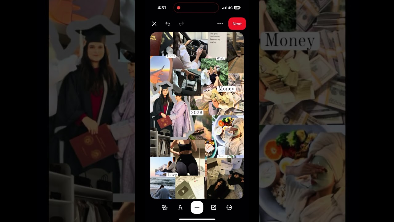 Vision board tutorial🩶