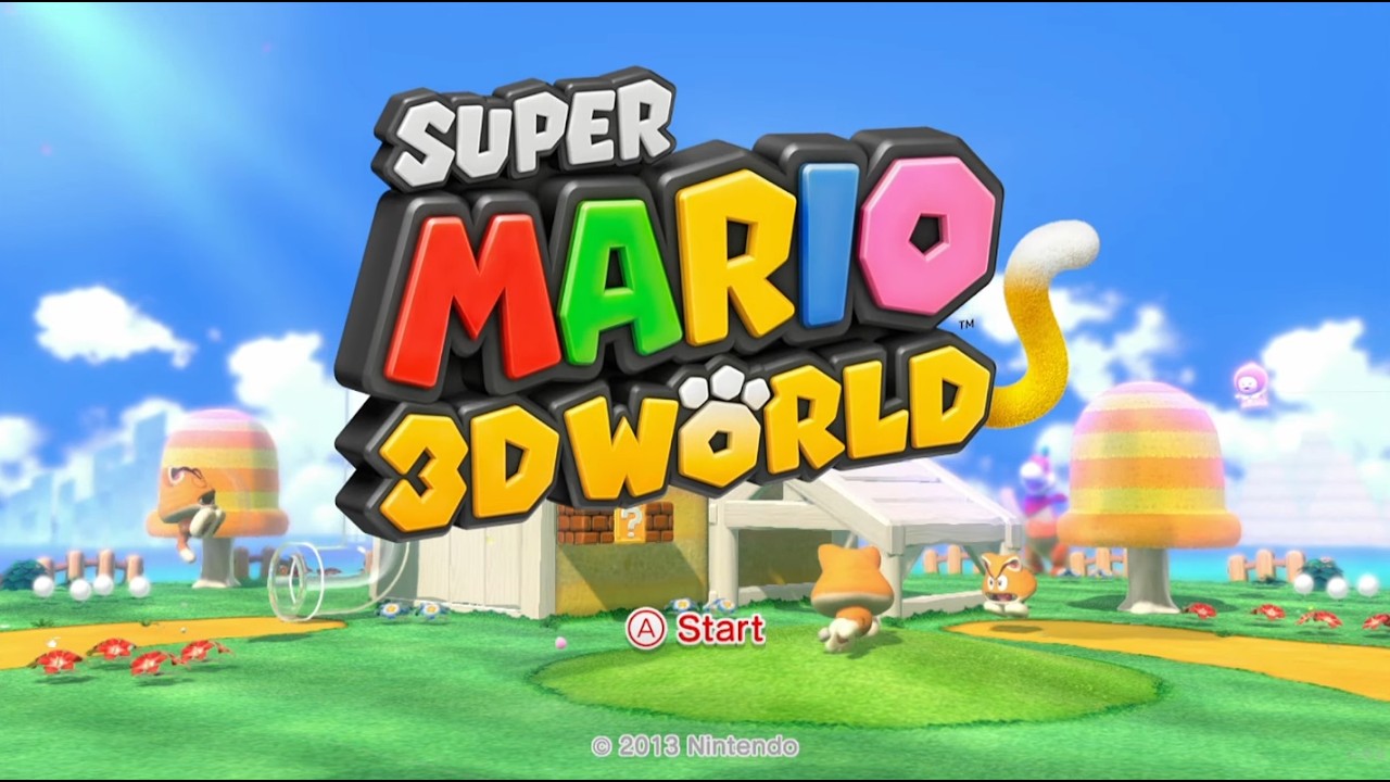 WiiU 슈퍼마리오 3D월드 Super Mario 3D World