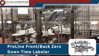 ProLine Front Back Zero Down Time - Juice Bottles