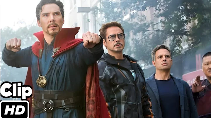 New York Battle Scene Hindi  Avengers VS Black Order  Avengers infinity War  Movie Clip 4K HD