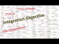 Integration MCQ class 12|board model 2026|एक बार देखो याद हो जाएगा
