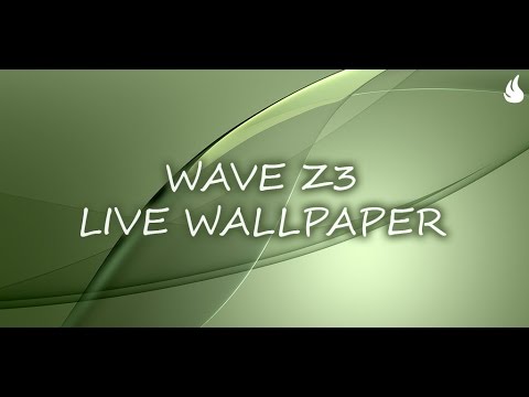 Wave Z3 Live Wallpaper