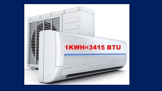 Puissance en BTU d'un climatiseur pour une surface donnée للاستفادة