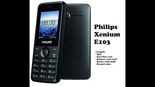 HP Philips Xenium E103 - Unboxing - Cheap Mobile High Quality