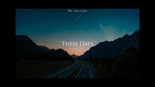 These Days (Lyrics Video) - Sidhu Moose Wala | Bohemia | The Kidd | Moosetape