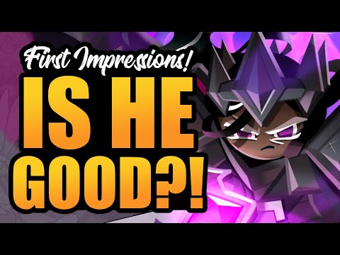 Is Dark Cacao Cookie Good!? Max Lvl 60 First Impressions | Cookie Run Kingdom