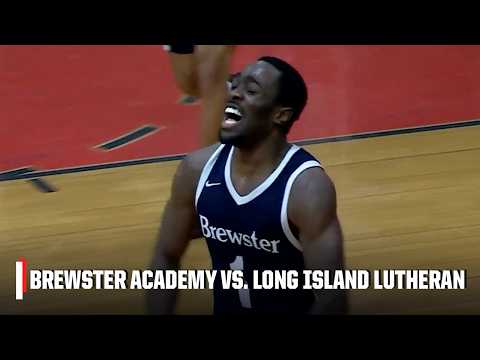 Brewster Academy (NH) vs. Long Island Lutheran (NY) | Full Highlights | LuHi Invitational | SC Next