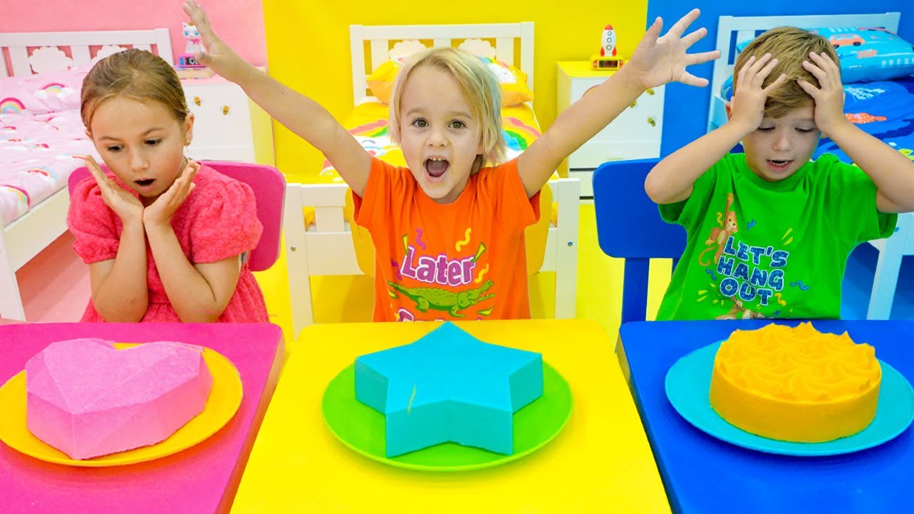 Chris constrói Sala Secreta em três cores