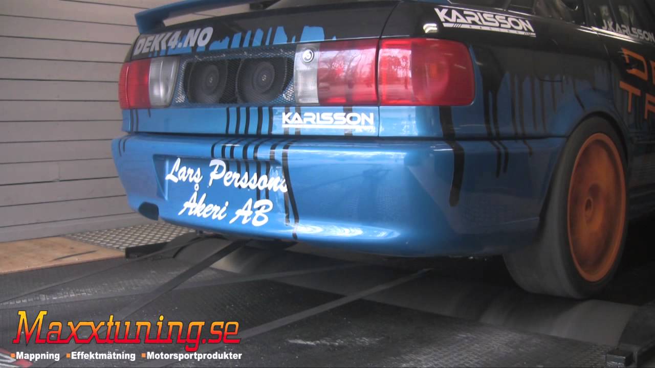 Mappning Haltech E11 - 577WHP Audi S2 - Maxxtuning AB