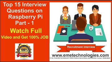 Top 15 Interview Questions on Raspberry Pi Part - 1
