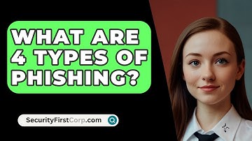 What Are 4 Types of Phishing? - SecurityFirstCorp.com