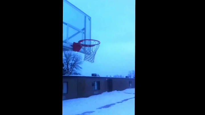 Jeffrey frost dunking at age 12