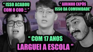 Bladexzd largou a Escola pelo Warzone, Airinho DETONA comunidade de COD e desabafa
