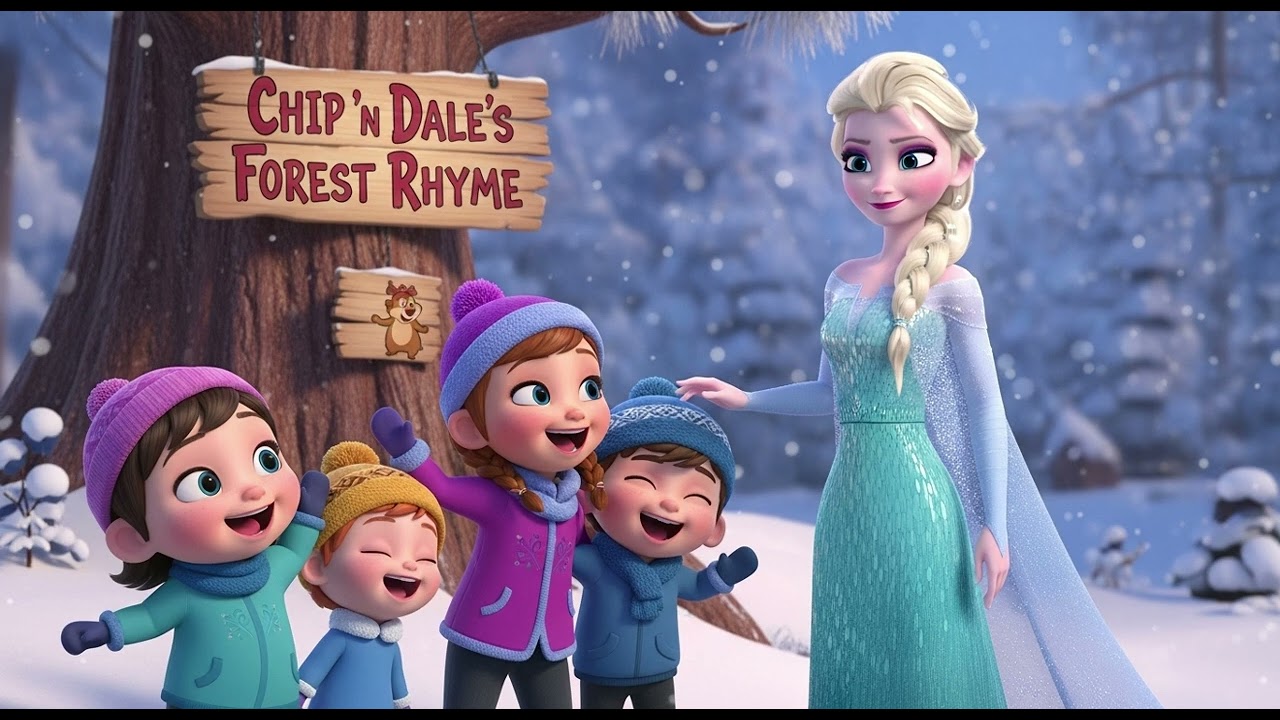 🌰🌲 Лесная песенка Чипа и Дейла | Милая песенка бурундука для детей (1)