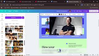 Personal Portfolio Website Using Canva 2025