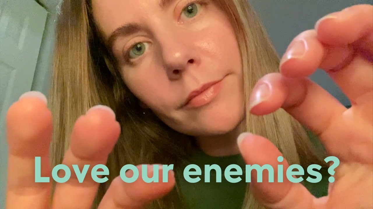 Lofi ASMR | Hand Movements and Tongue Clicking | Jesus Said Love Our Enemies?