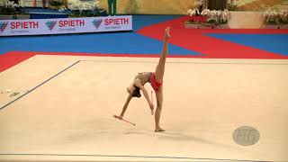 Kiroibogatyreva Alexandra aus  2018 Rhythmic Worlds Sofia bul  Qualifications Clubs
