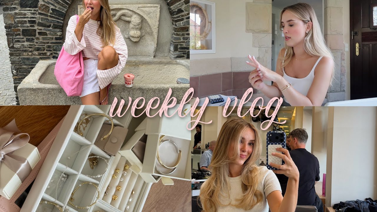 a few days at home: neue Schmuckkollektion, Wohnung umgestalten *vlog* //Hannah