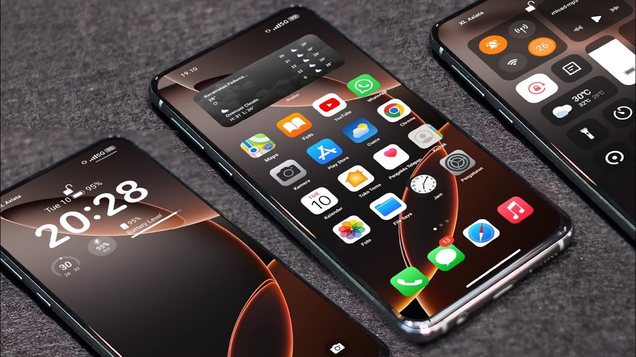 Tema iPhone 16 for oppo & realme