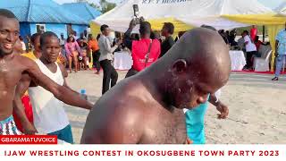 RUMBLE IN THE DELTA:  Watch Thrilling Ijaw Wresting Clash in Okosugbene Town | EXCLUSIVE