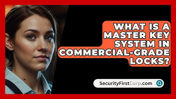 What Is A Master Key System In Commercial-grade Locks? - SecurityFirstCorp.com
