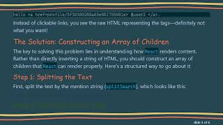 How to Properly Use HTML Tags in JavaScript Variables with React