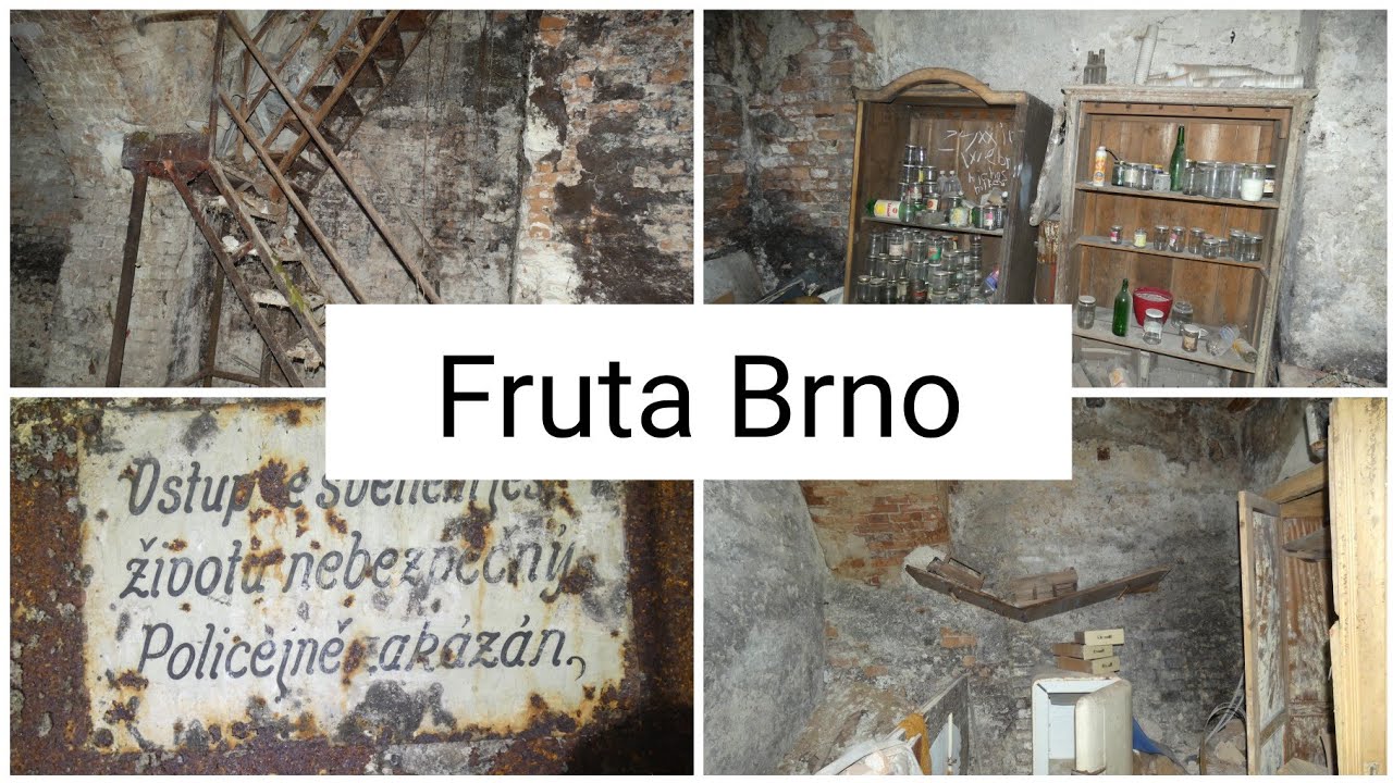 PRŮZKUM BRNĚNSKÉHO PODZEMÍ - Konzervárna Fruta🏚️
