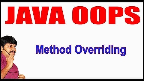 Java Tutorials || Java OOPS  ||  Method Overriding || by Durga Sir