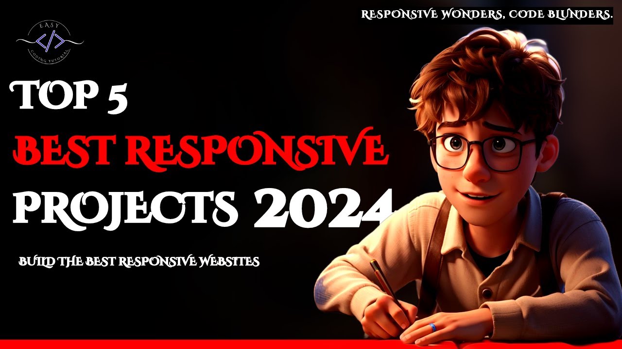 Unlock Success: Revolutionize Web Design in 2024 with Top 5 Responsive Websites From Scratch