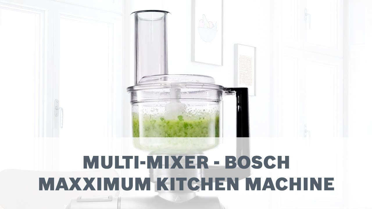 nachtmerrie belasting pak Bosch MaxxiMUM | Multi-Mixer - YouTube