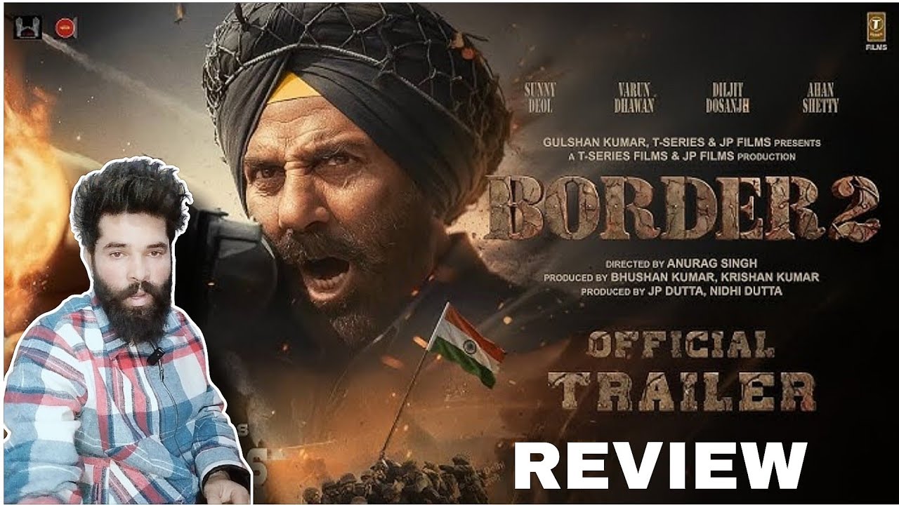 Border 2 official Trailer review | border 2 first look | sunny deol | Varun Dhawan 