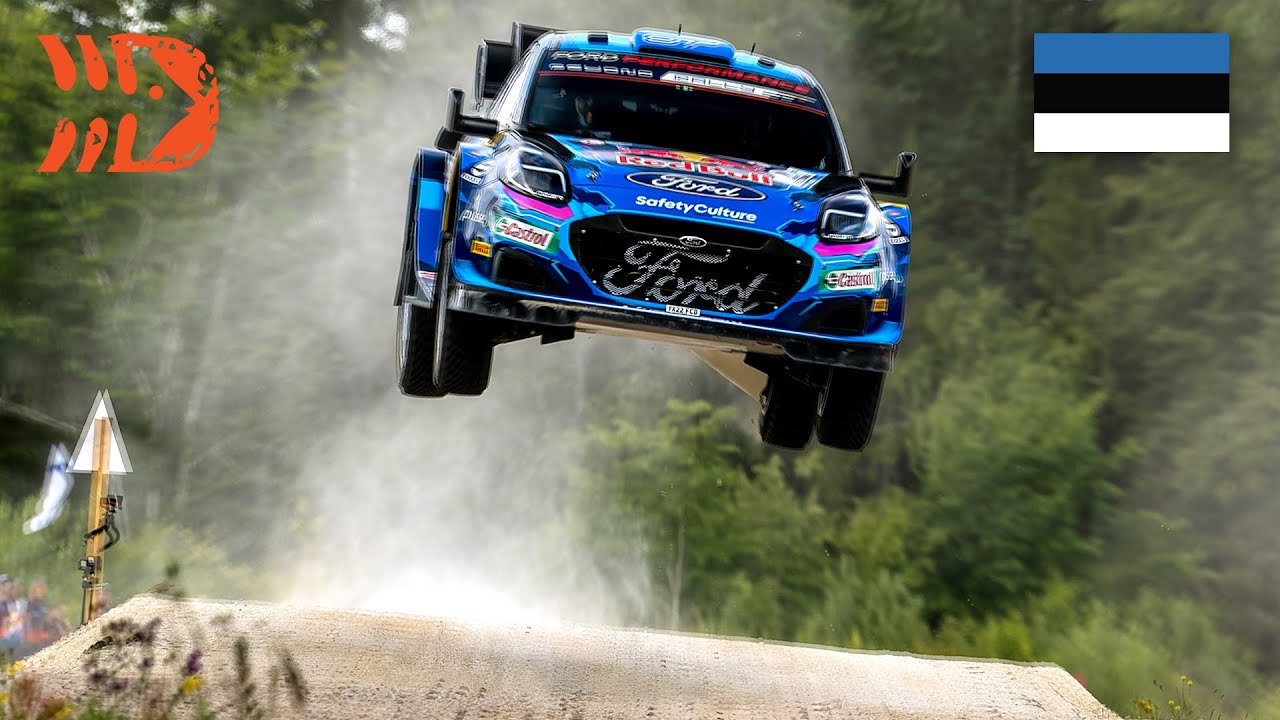 ⁣Best of WRC Rally Estonia 2023 | Action and Pure Sound