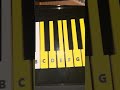 Piano Training Keys for Beginners. 3D printed caps!! #piano#piano-learning#simple