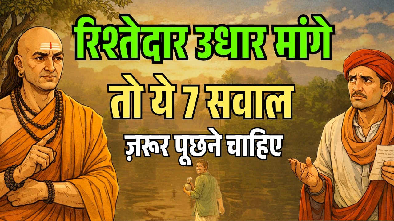 रिश्तेदार को पैसा देने से पहले 6 सवाल पूछें | Acharya Chanakya Niti