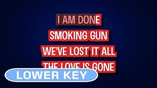 Christina Aguilera - You Lost Me | Karaoke Lower Key