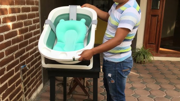 Premium Baby Company - Bañera plegable para bebés Avanti Washing, con  termómetro y posiciones de reclinado