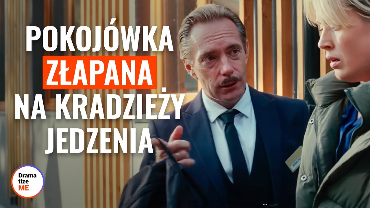 Pokojówka złapana na kradzieży jedzenia | @DramatizeMe Polska