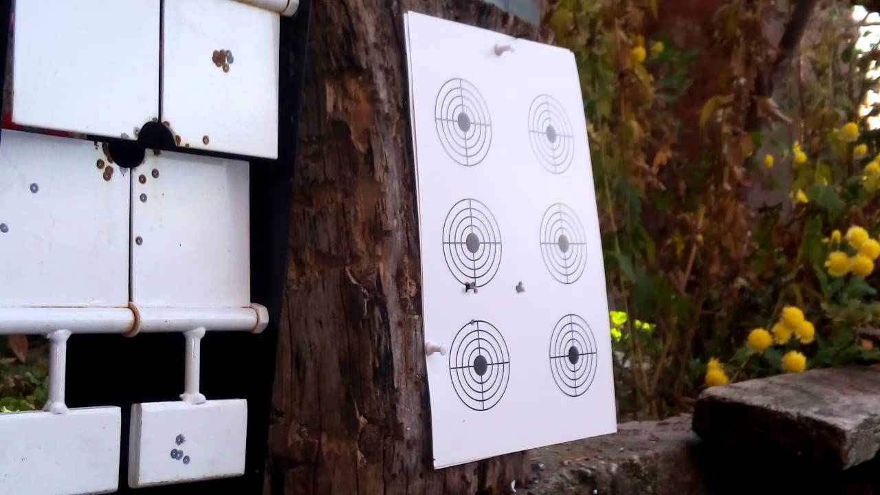 Steyr LG110 FT - 32 m. test JSB 0.547 g (236 m/s)