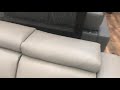 Natuzzi Editions Urban Forza B760 Reclining Designer Grey Italian Leather Modular Corner Sofa Suite