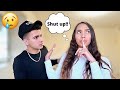 TELLING MY BOYFRIEND TO SHUT UP EVERY TIME HE CALLS ME BABE!!