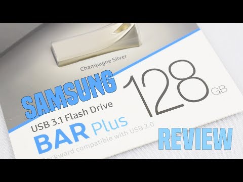 Samsung bar plus 128gb USB 3.1 flash drive review