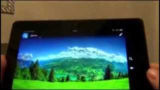 JUSTOP EZ Cast Media Screen Mirroring Dongle With Kindle HDX / HD - Demo Part 1 screenshot 4